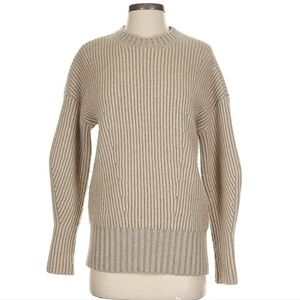 Gobi Mongolian Cashmere Tan Cashmere/Silk Sweater Retails For $399.95